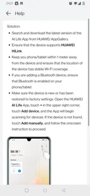 HUAWEI AI Life android App screenshot 4